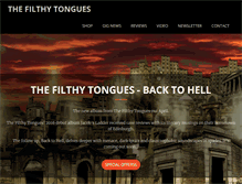 Tablet Screenshot of filthytongues.com